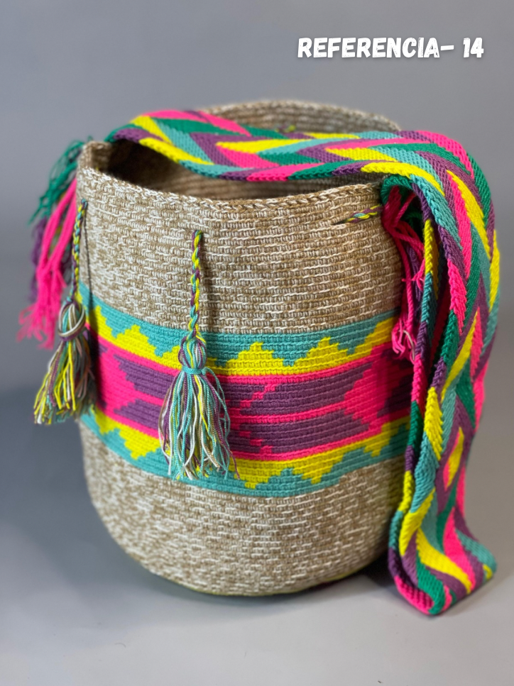 Nuanced Wayuu backpack
