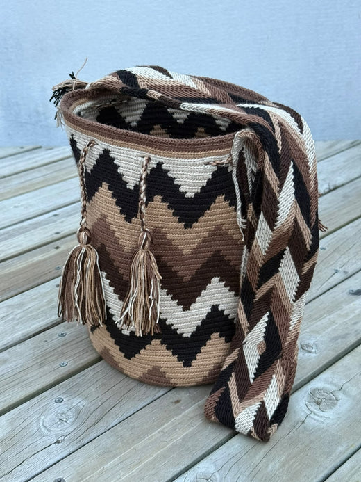 Mochila GRANDE Tonos Tierra (31x28)