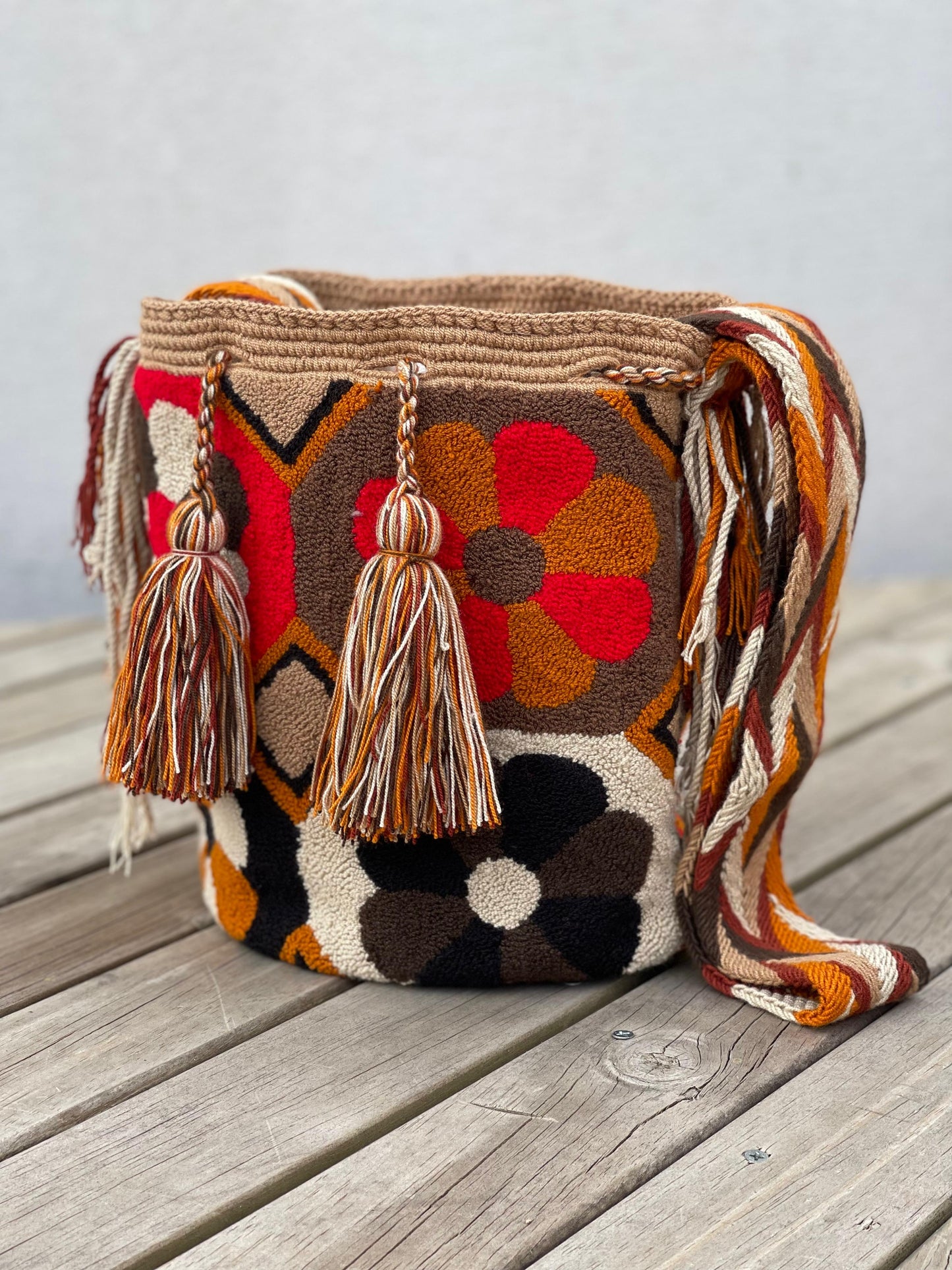 Mochila GRANDE Tapizada (31x28)🦜