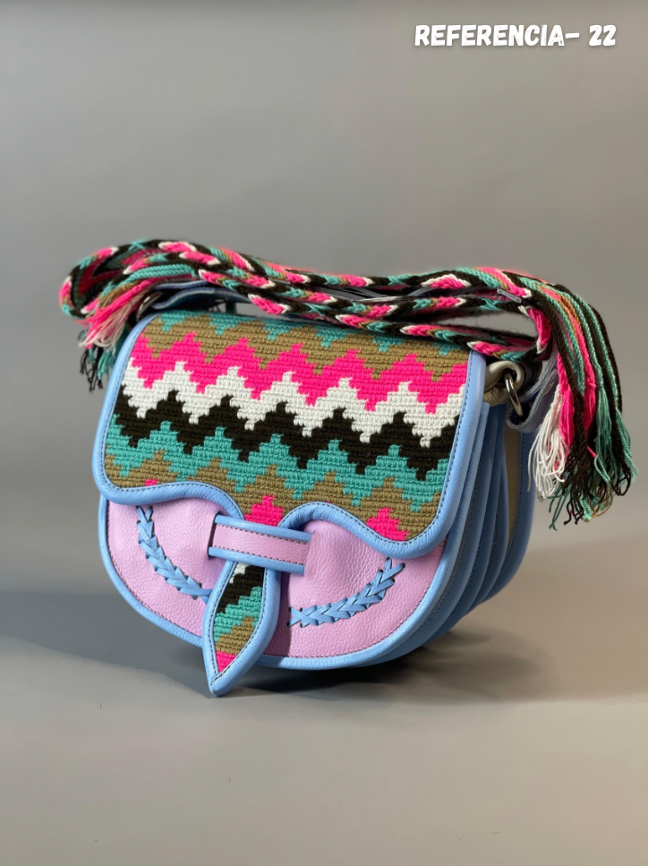 ⭐️ 👜CARRIEL WAYUU Colección Cultural (21x26cm)😍