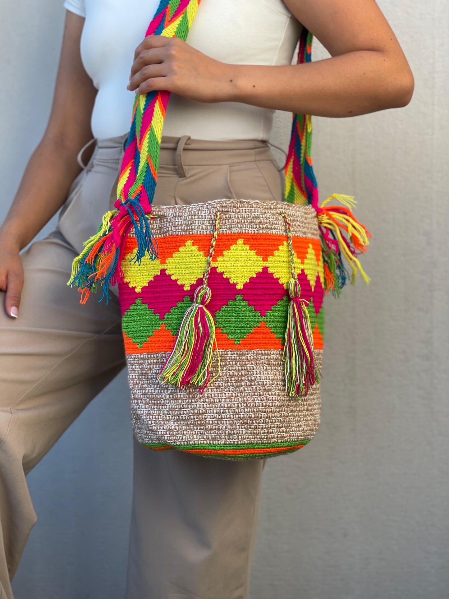 Mochilas GRANDE Matizadas💫 (31x28)