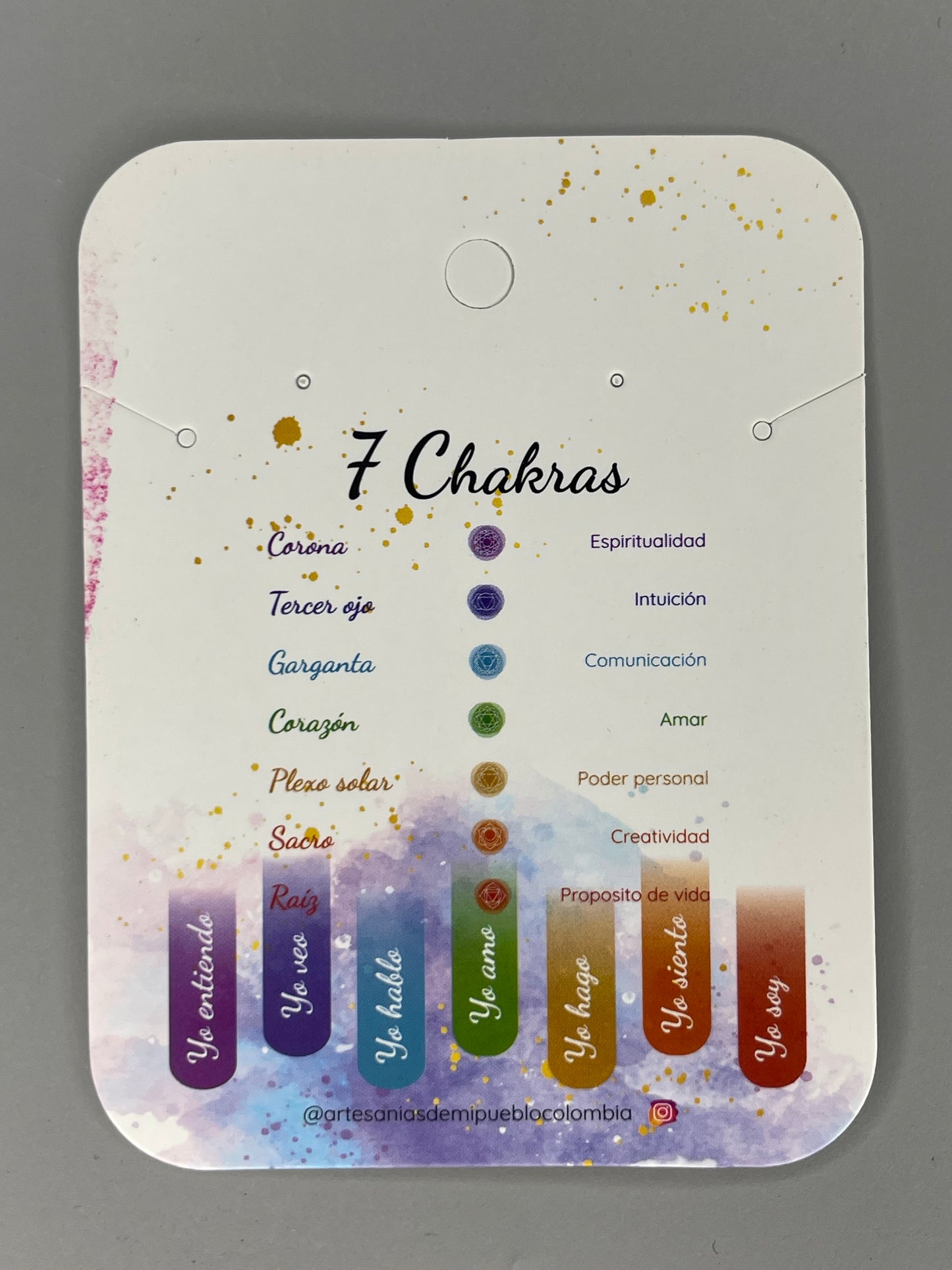 Manilla 7 Chakras Hilo Plata