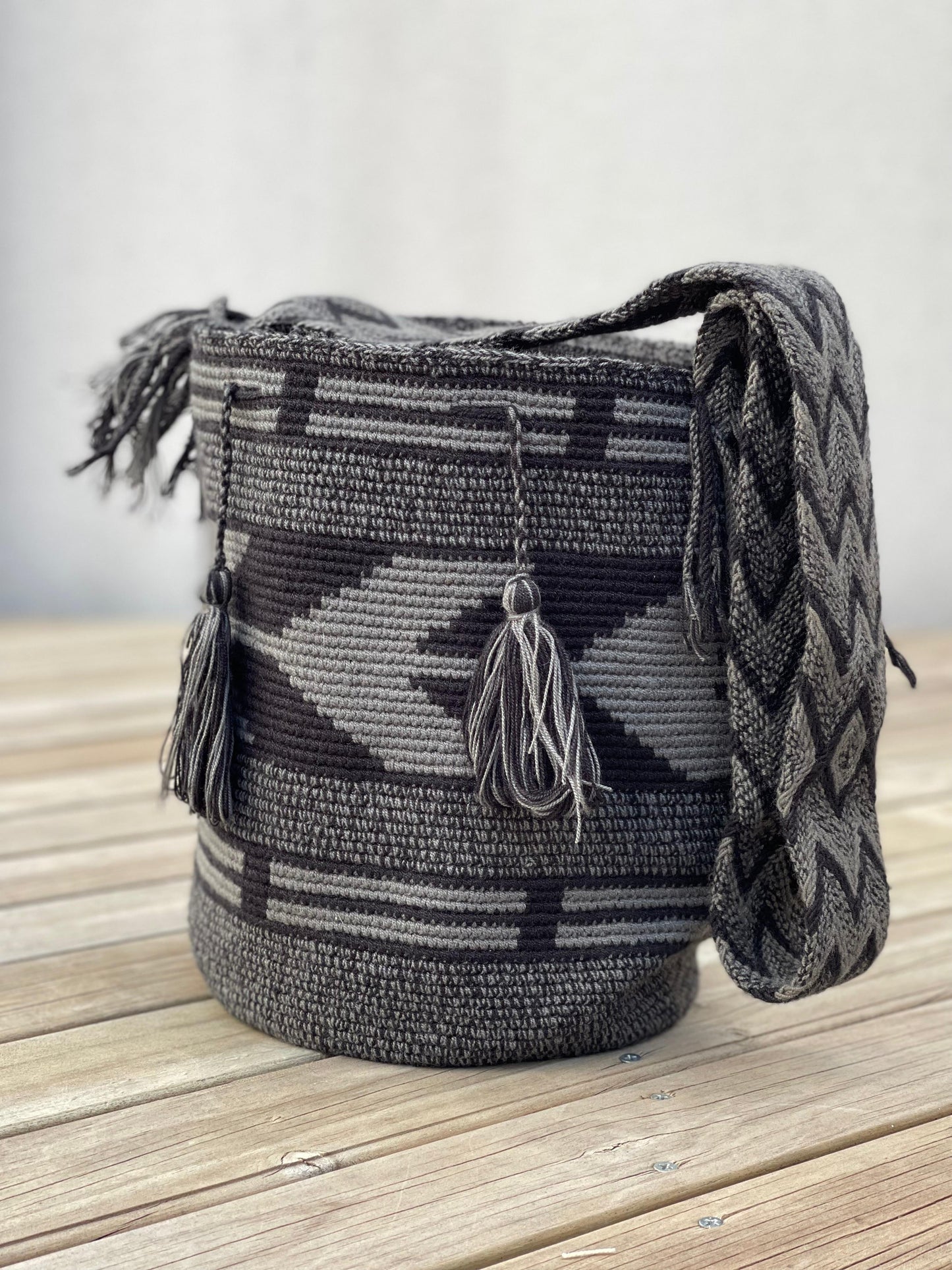 Mochilas GRANDE Diseño Hombre 🔹🩶 (31x28)