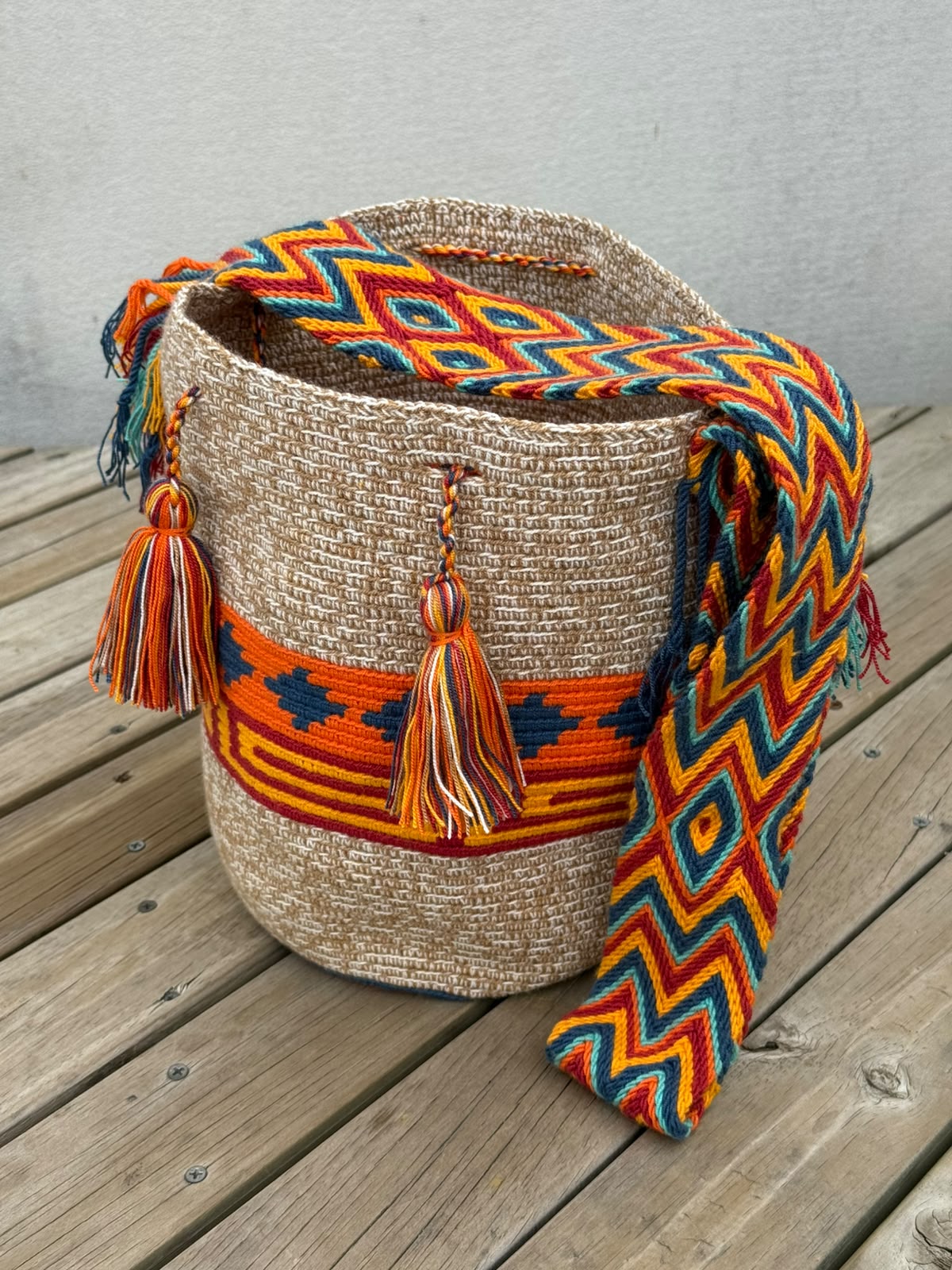 Mochilas GRANDE Matizadas (31x28)