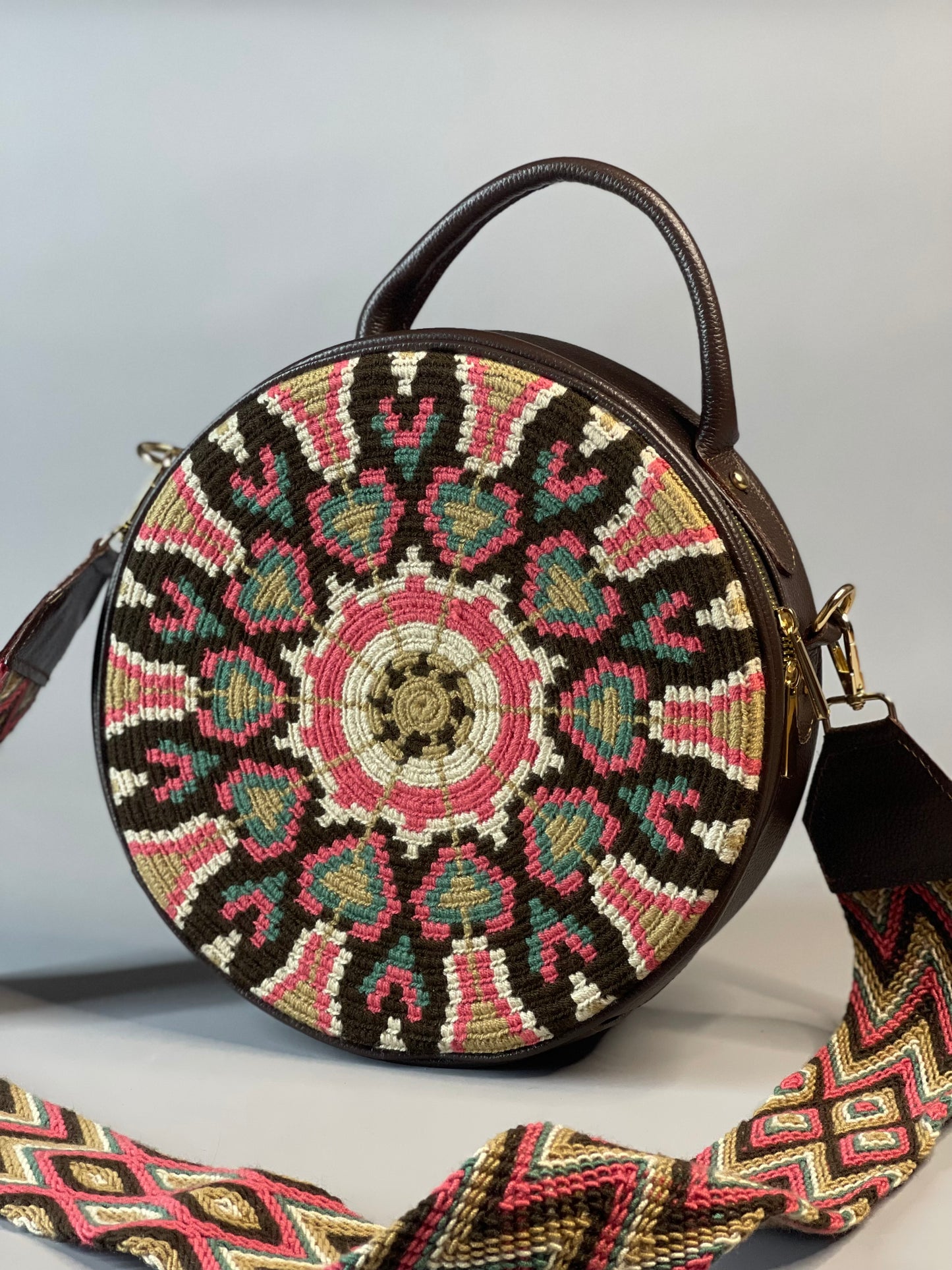 Bolso Redondo Wayuu Esencia Wayuu-Edición Exclusiva⭐️