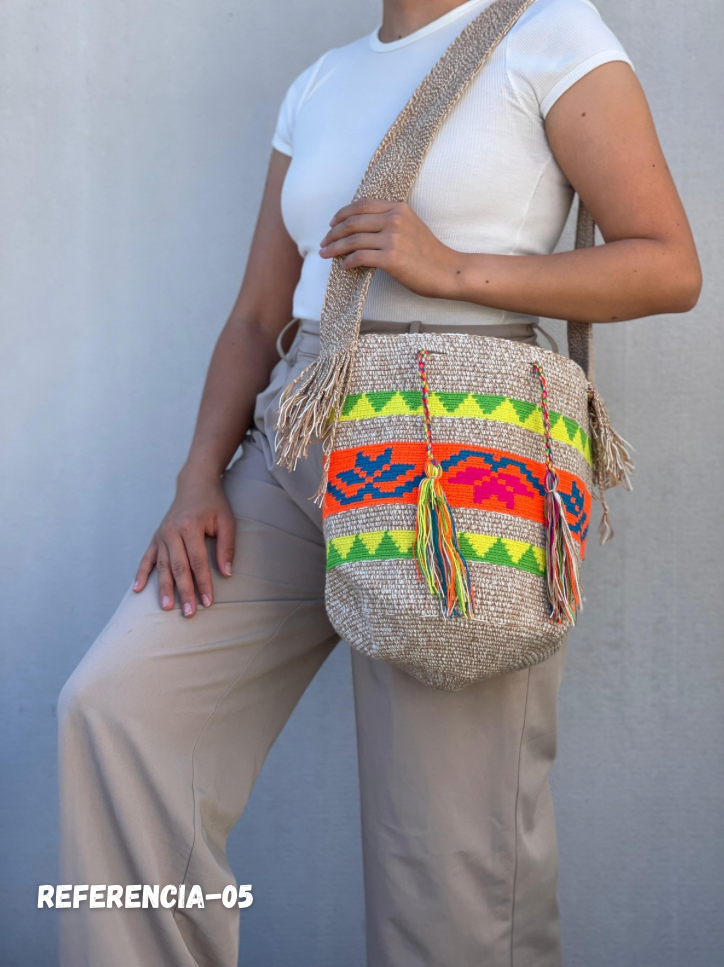 Nuanced Wayuu backpack