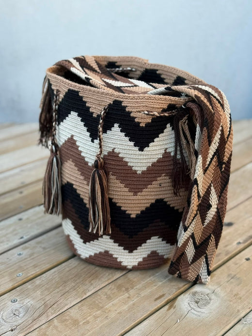 Mochila GRANDE Tonos Tierra (31x28)
