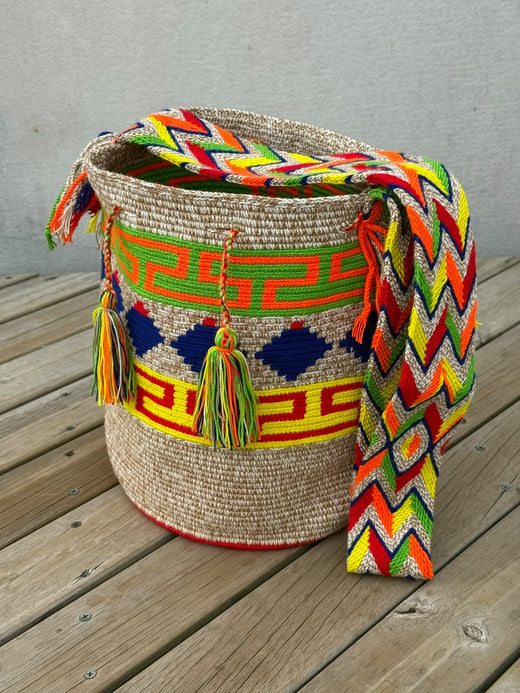 Mochilas GRANDE Matizadas (31x28)