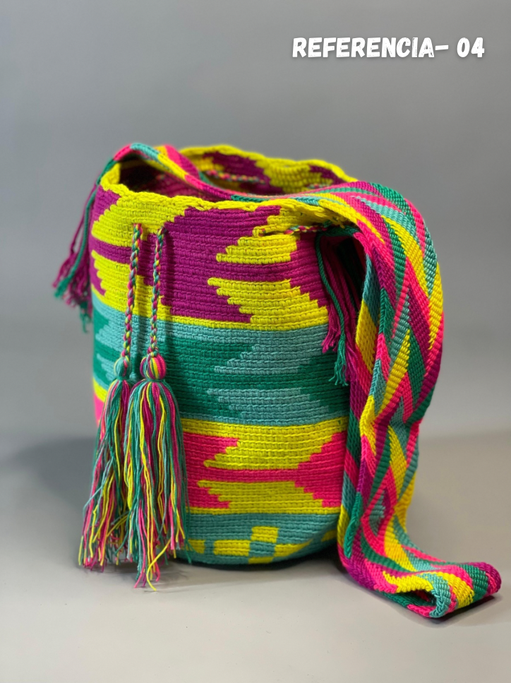Mochila GRANDE Fiesta Tropical🌴 (31x28)