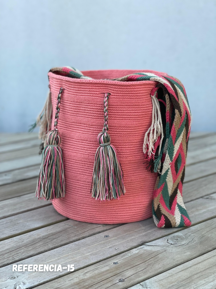 Mochila GRANDE Tonos Pastel 🎂(31x28)