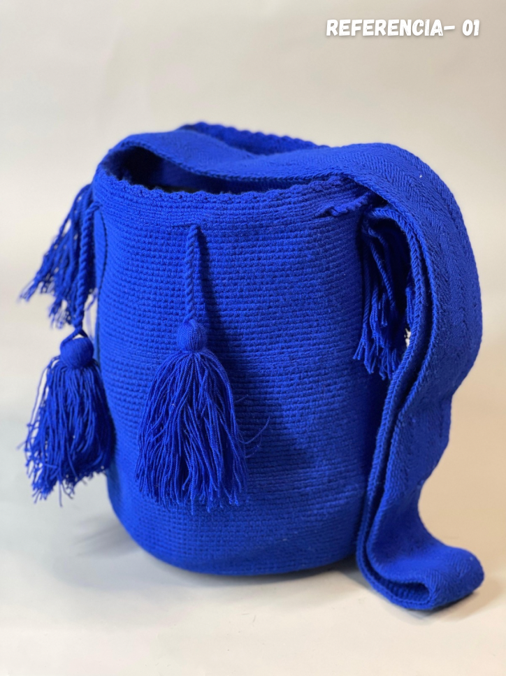 Mochila GRANDE Azul 🌊(31x28)