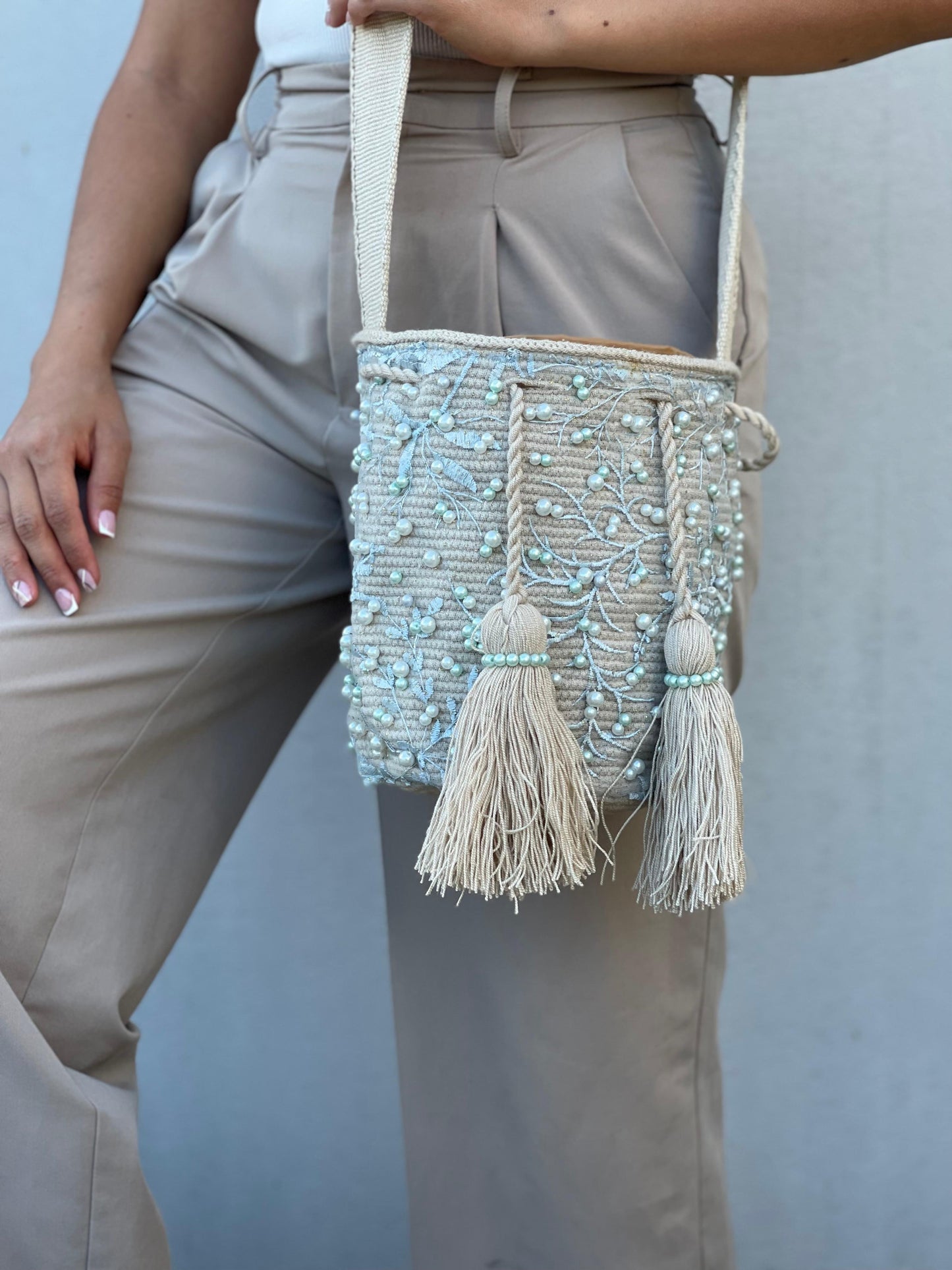 Mochila MEDIANA Recamada🌟💎(22x20)