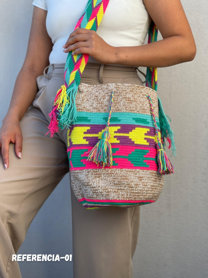 Mochilas GRANDE Matizadas💫 (31x28)