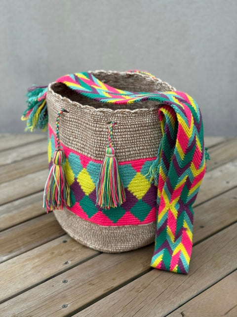 Mochilas GRANDE Matizadas (31x28)