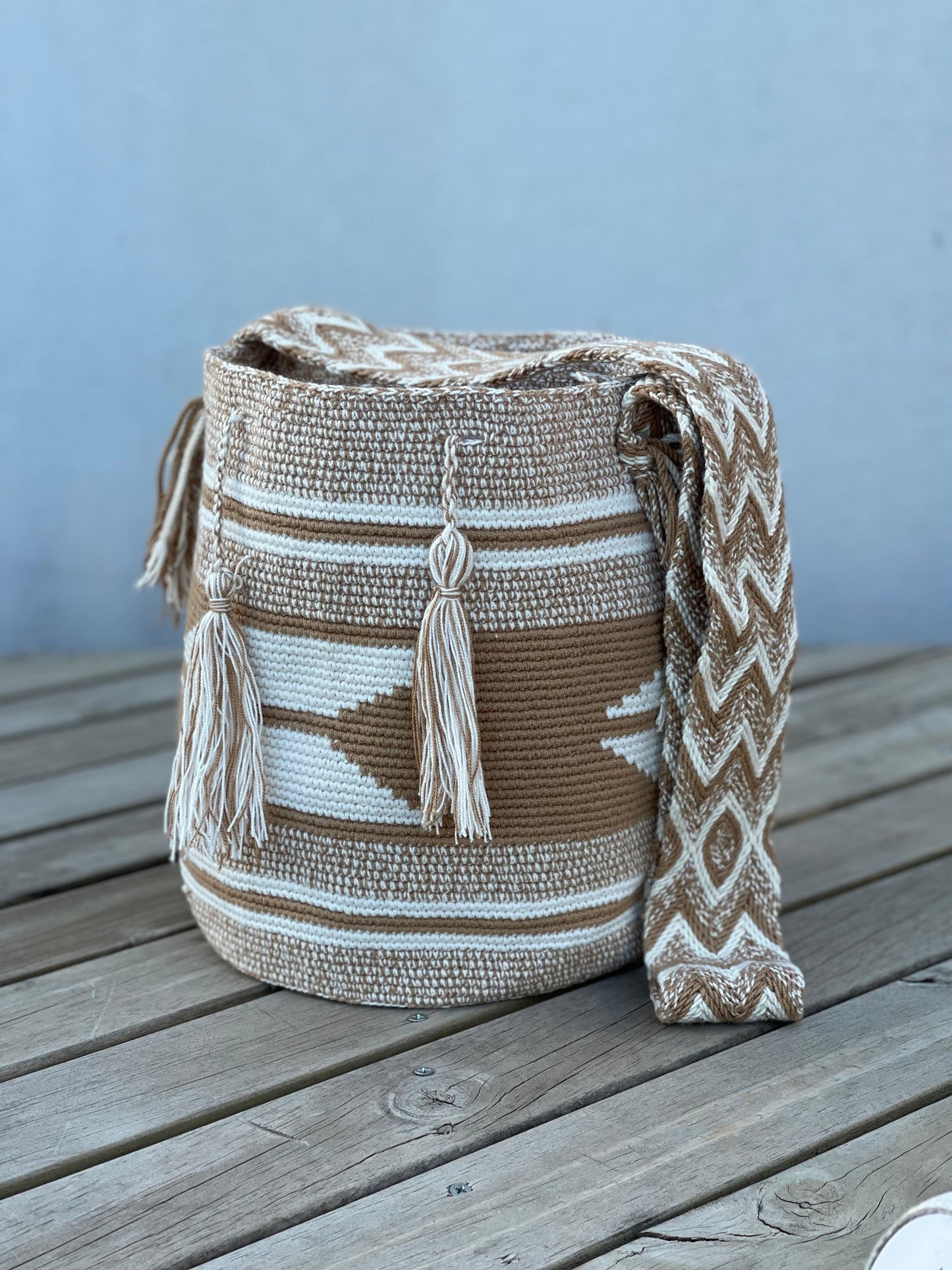 Mochilas GRANDE Diseño Hombre 🔹🩶 (31x28)