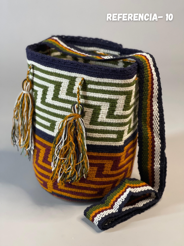 Mochila MEDIANA Tradicional 🎨 (21x18)