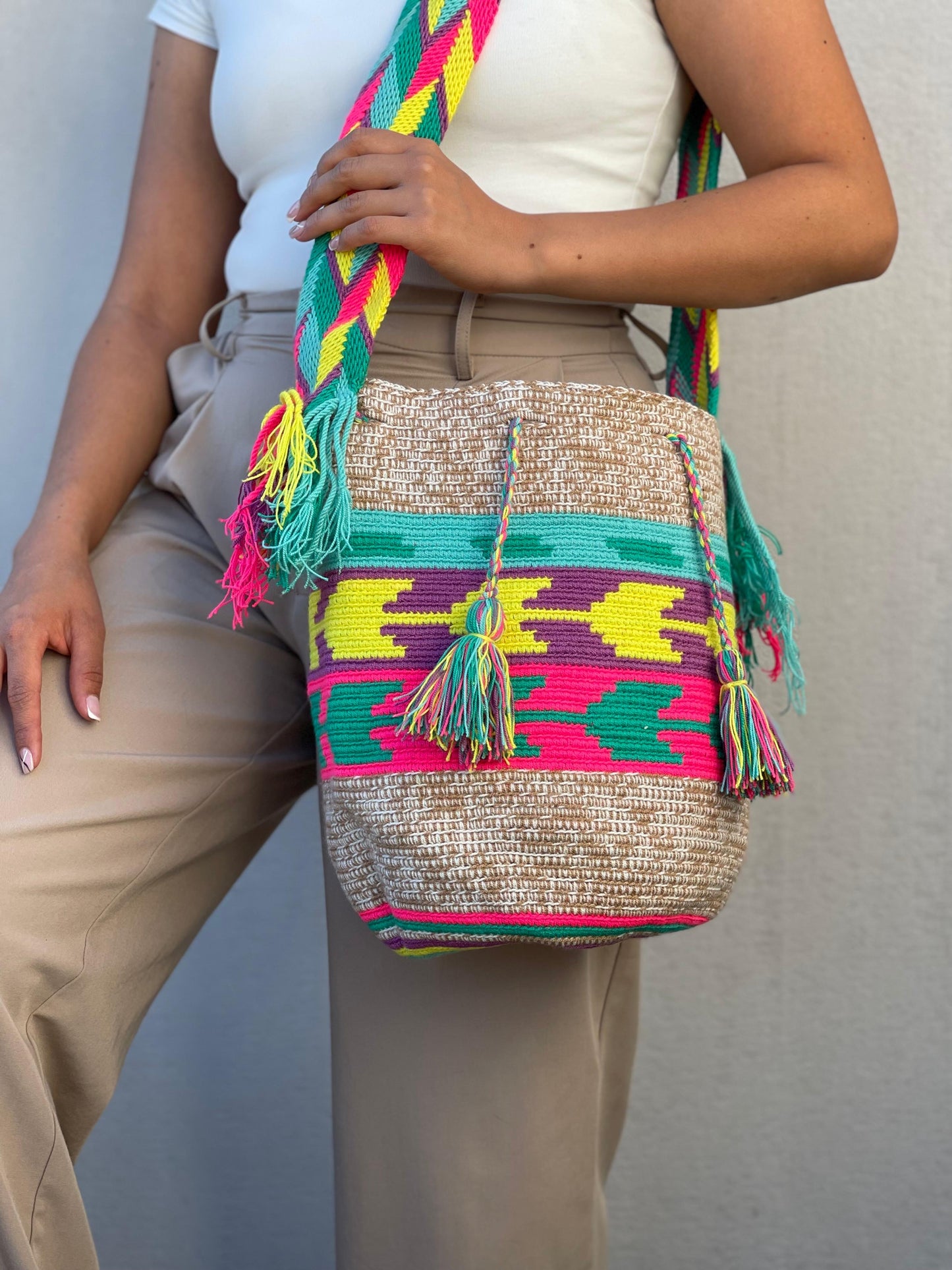 Mochilas GRANDE Matizadas💫 (31x28)