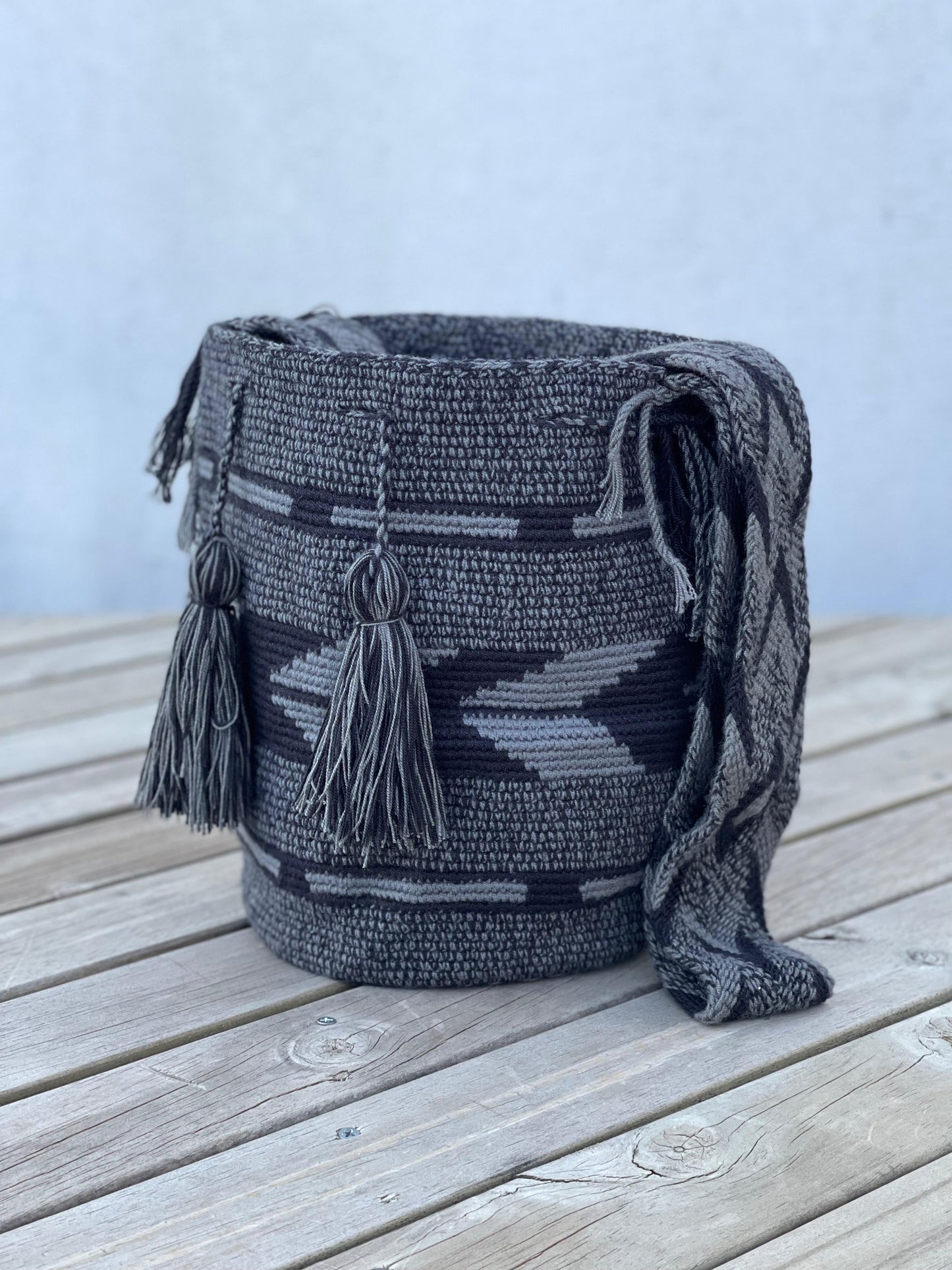 Mochilas GRANDE Diseño Hombre 🔹🩶 (31x28)