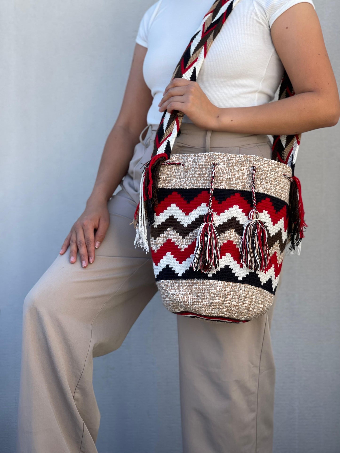 Nuanced Wayuu backpack