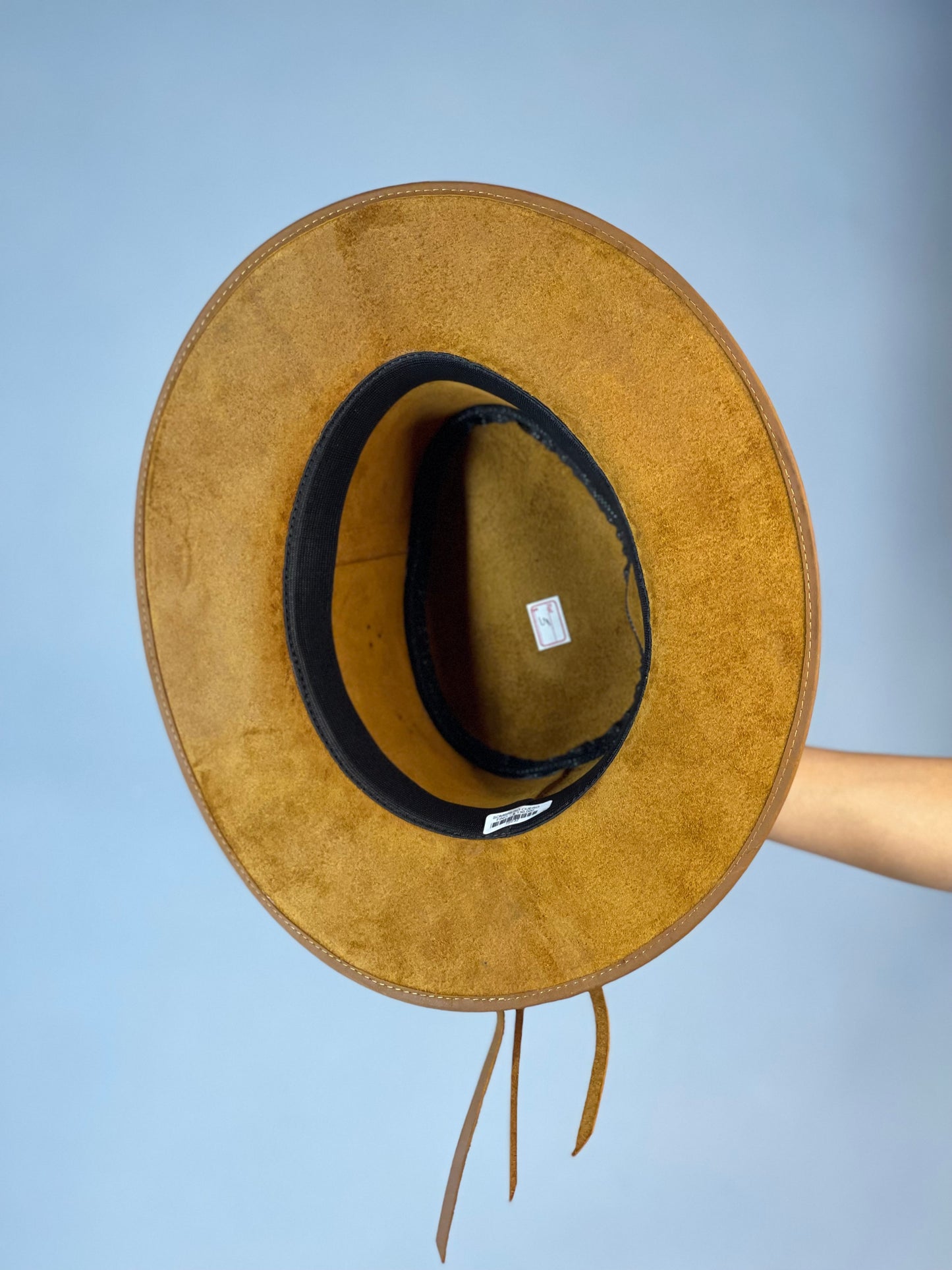 Sombrero Cuero Correas