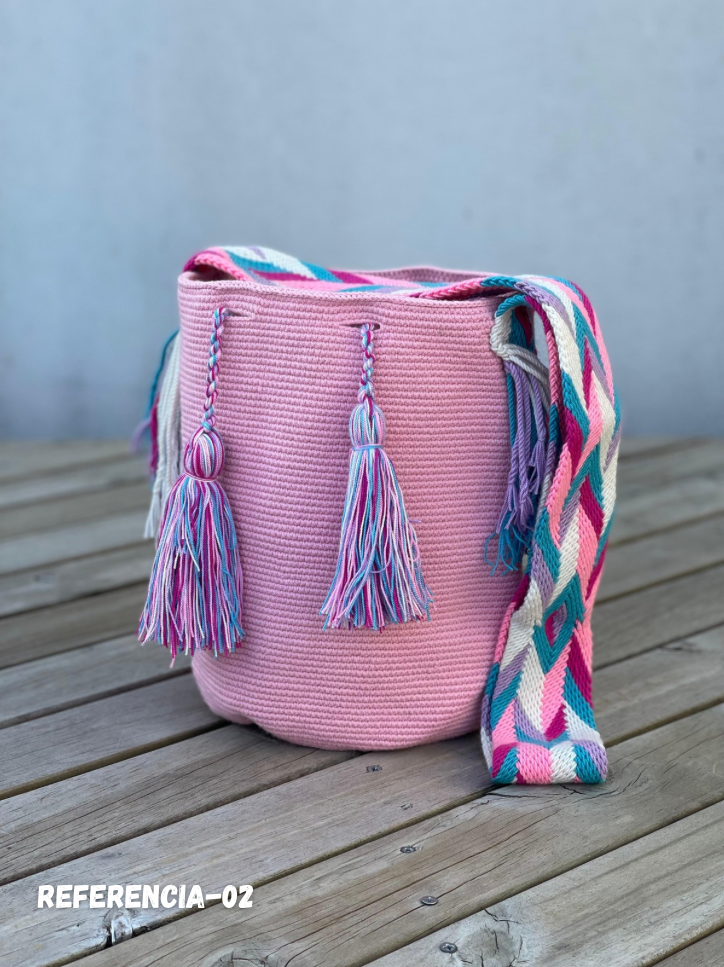 Mochila GRANDE Tonos Pastel 🎂(31x28)