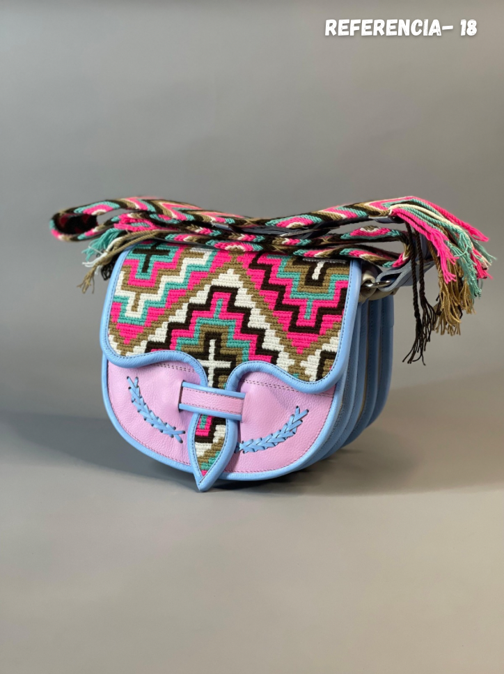 ⭐️ 👜CARRIEL WAYUU Colección Cultural (21x26cm)😍
