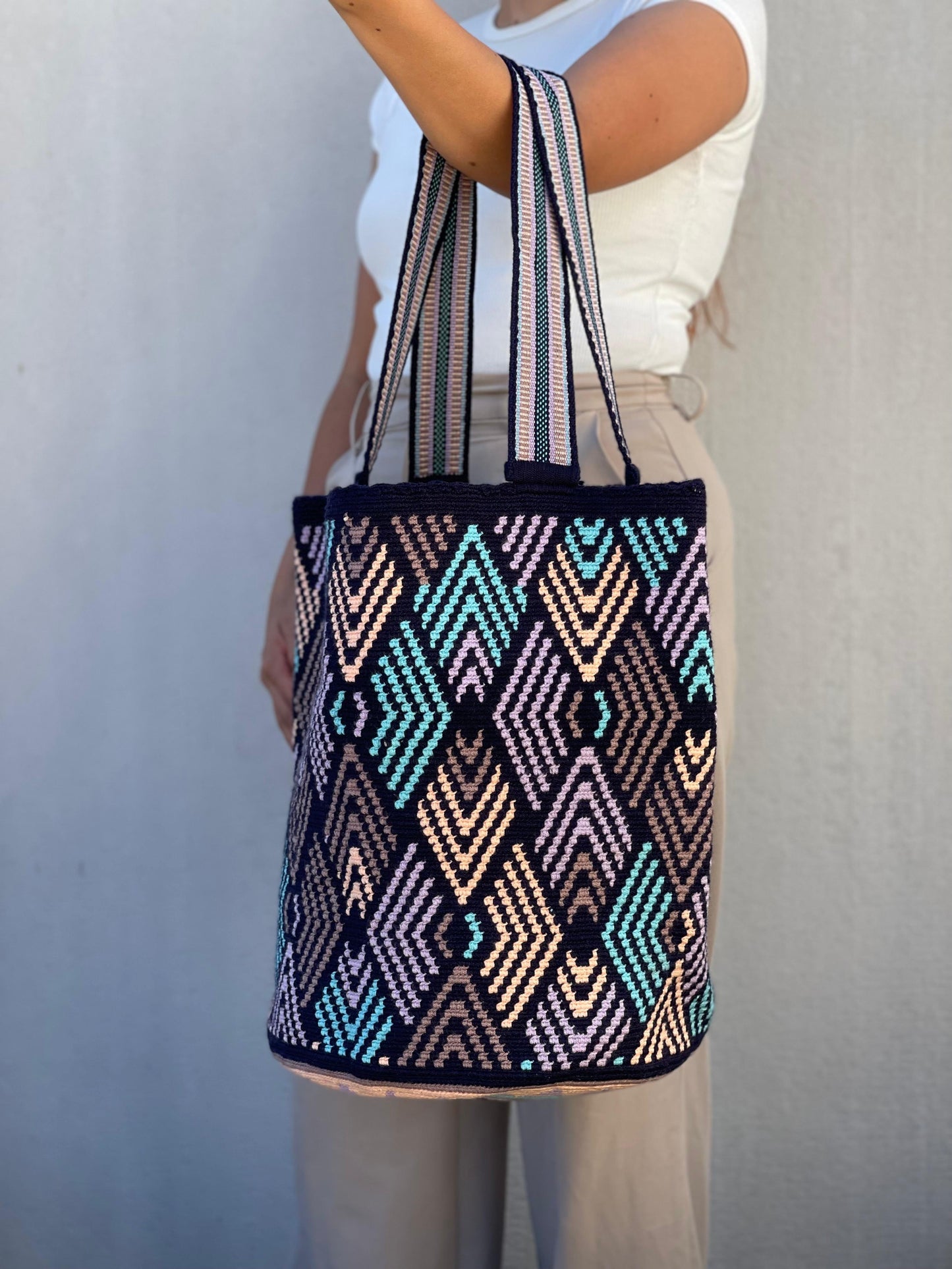 Mochilon Wayuu Edición Limitada⭐️ (40x34)