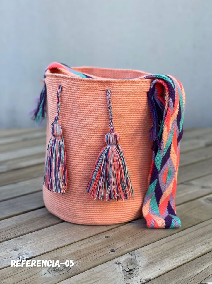 Mochila GRANDE Tonos Pastel 🎂(31x28)