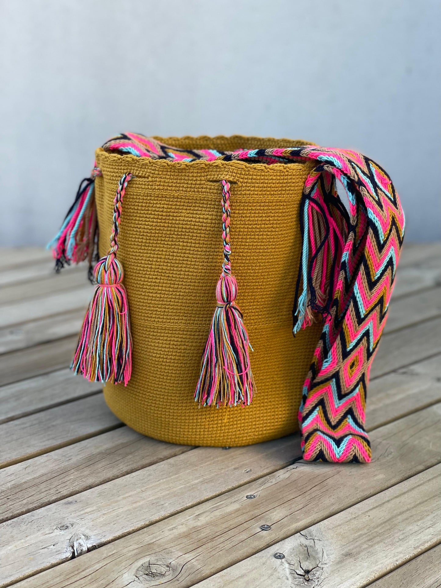 Mochila GRANDE Tonos Pastel 🎂(31x28)