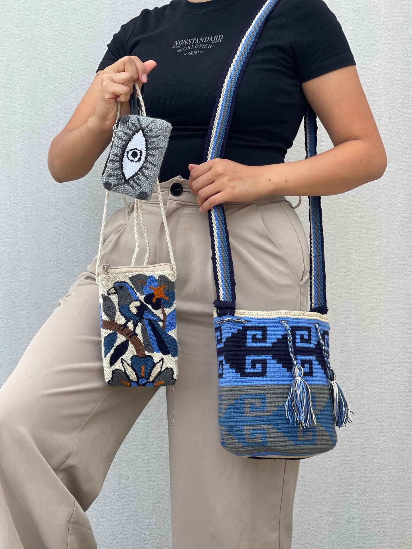 ✨Combo: Mochila MEDIANA Diseño+ Portacelular + (MONEDERO GRATIS) 🎁