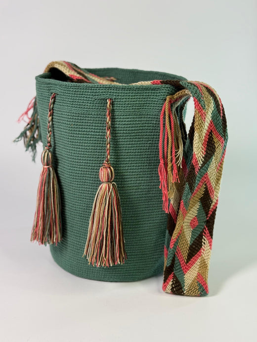 Mochila GRANDE Tonos Guayaba- Nueva Colección (31x28)