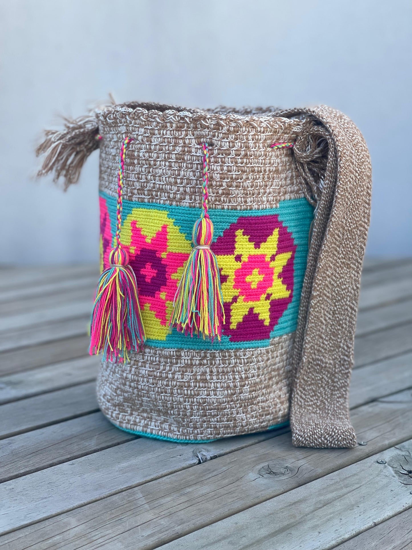 Nuanced Wayuu backpack