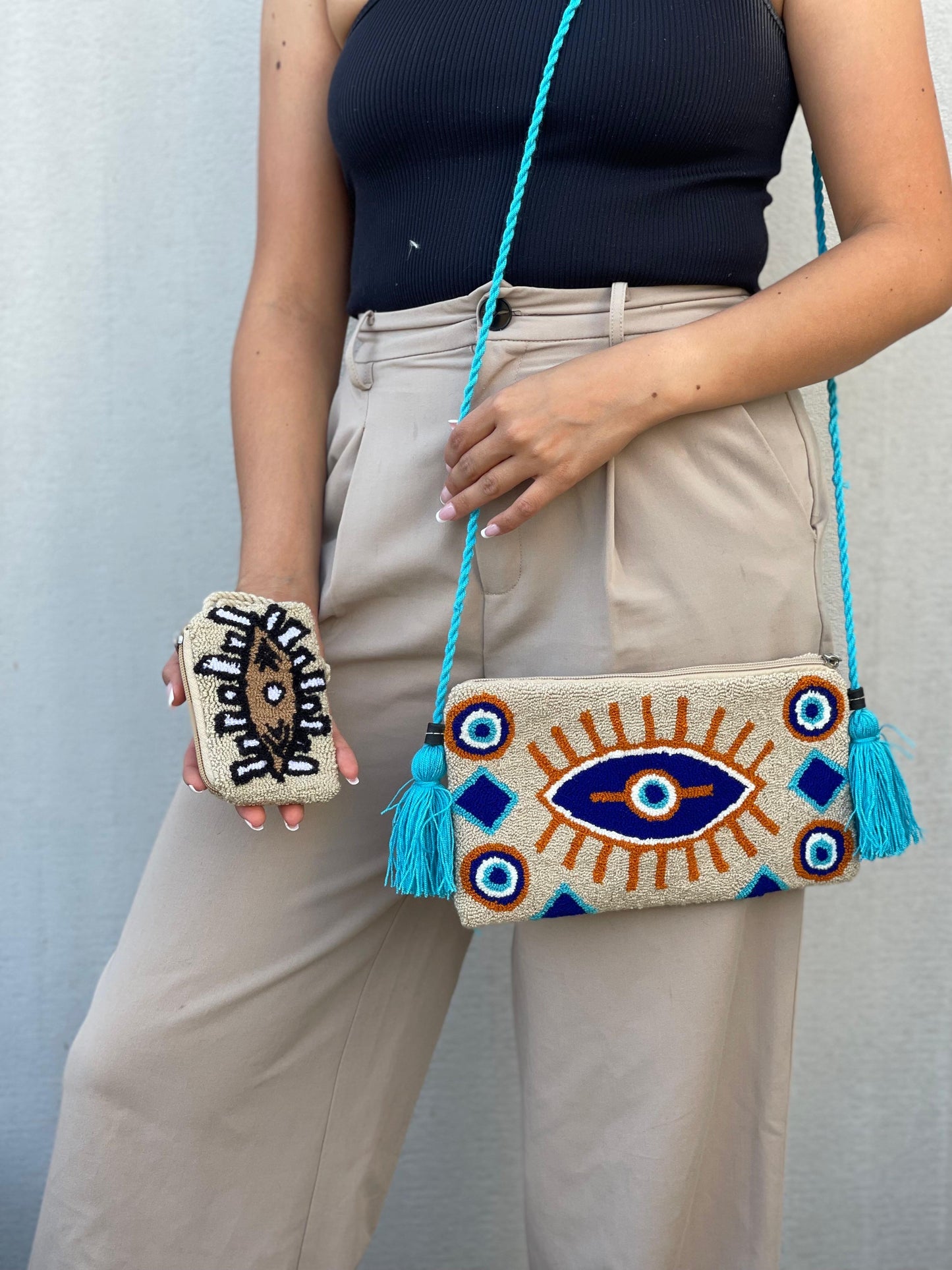 Set Wayuu⭐️- Sobre + Monedero Artesanal😍