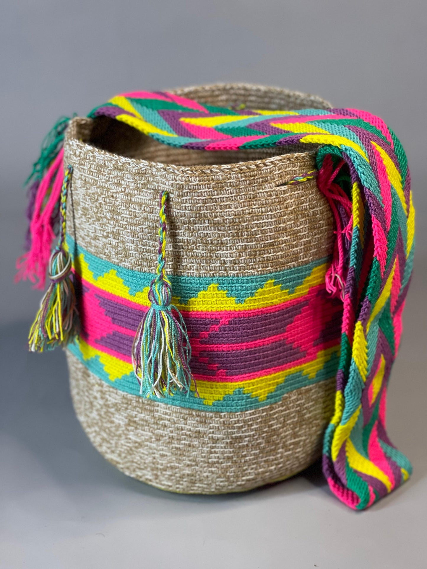 Nuanced Wayuu backpack