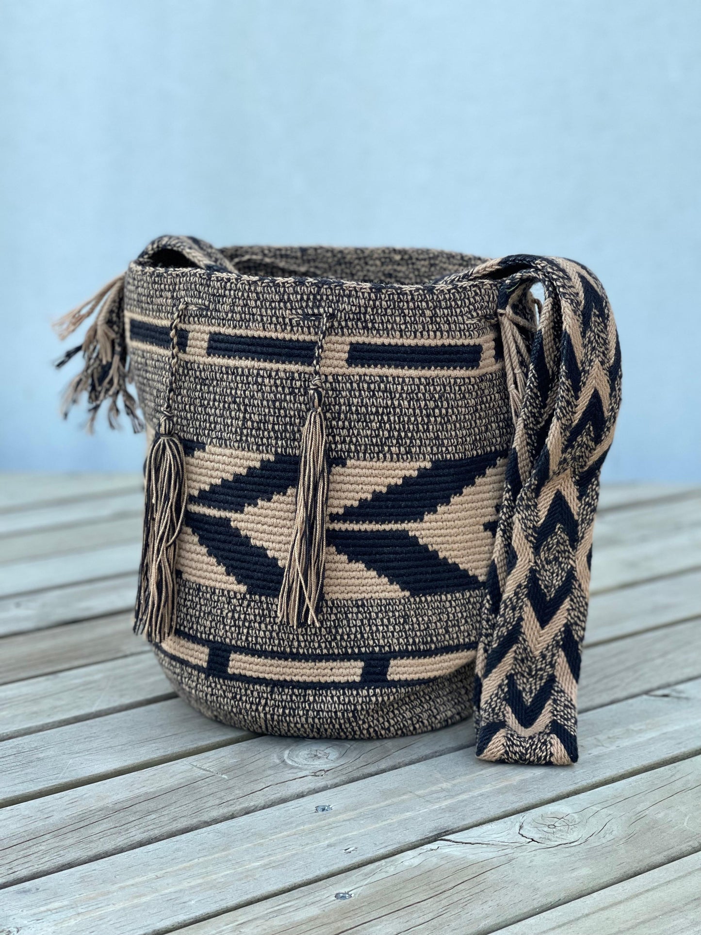 Mochilas GRANDE Diseño Hombre 🔹🩶 (31x28)