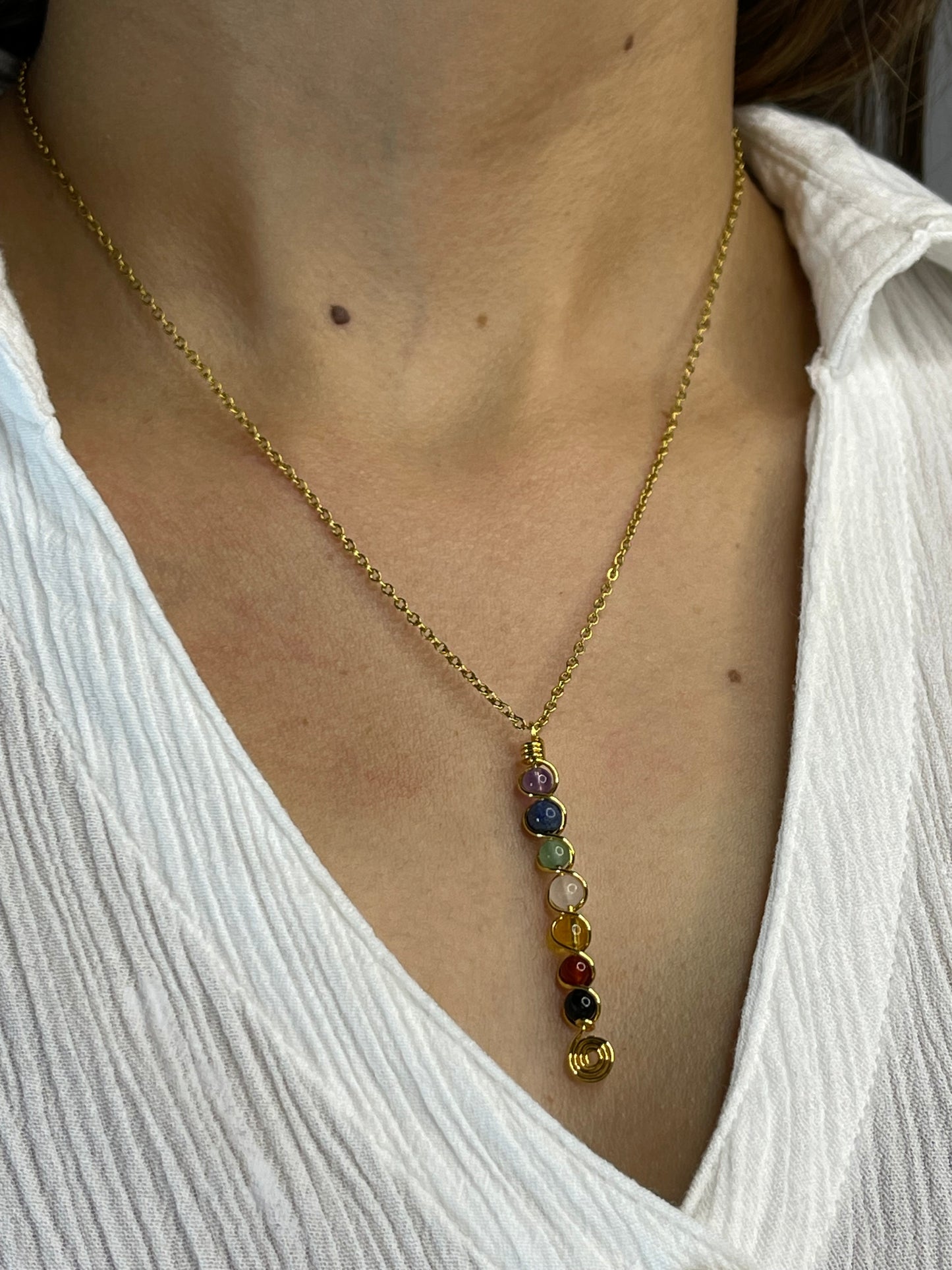 Collar 7 Chakras