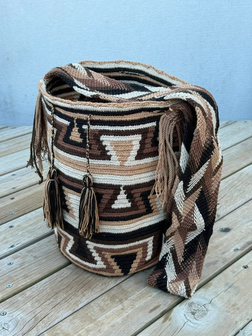 Mochila GRANDE Tonos Tierra (31x28)