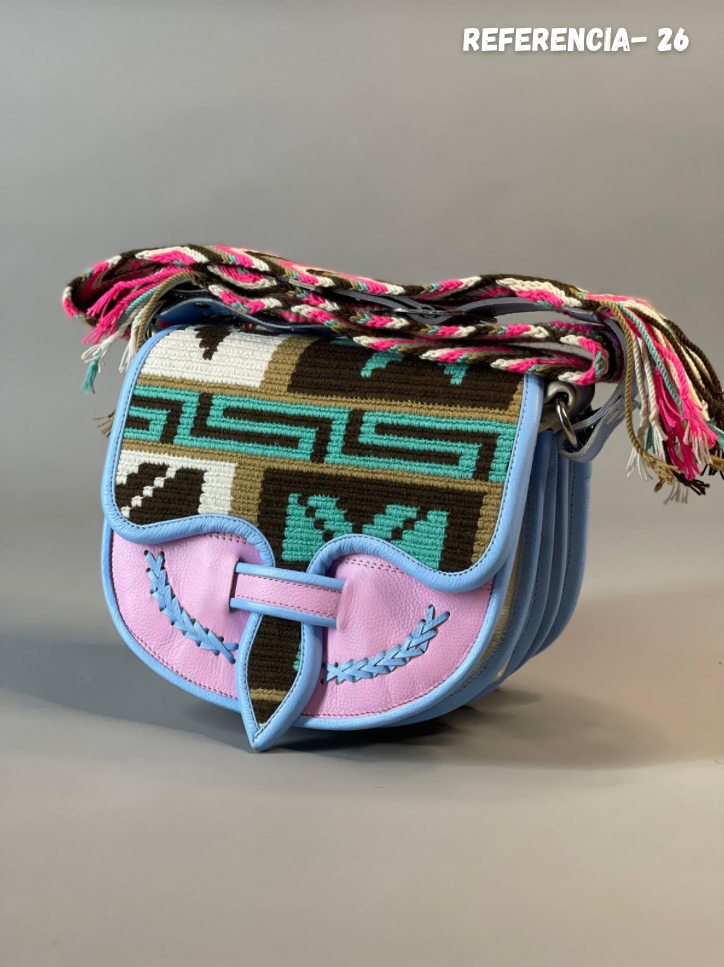 ⭐️ 👜CARRIEL WAYUU Colección Cultural (21x26cm)😍
