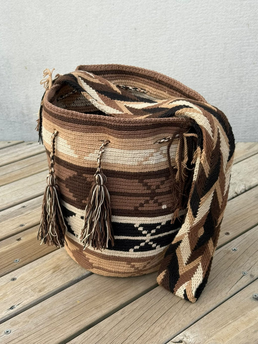 Mochila GRANDE Tonos Tierra (31x28)
