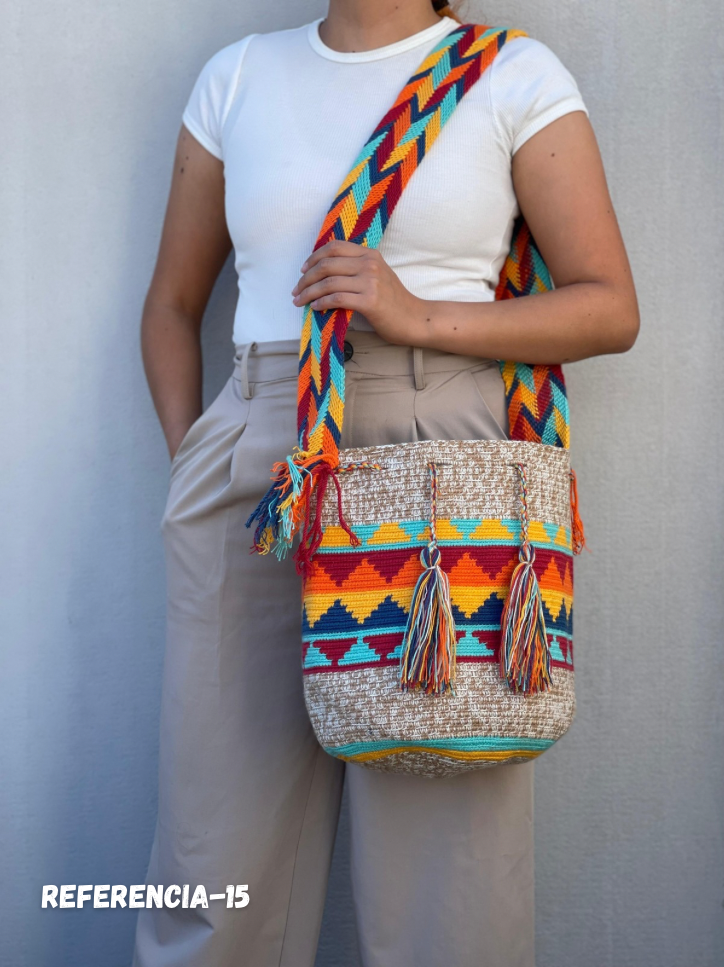 Nuanced Wayuu backpack