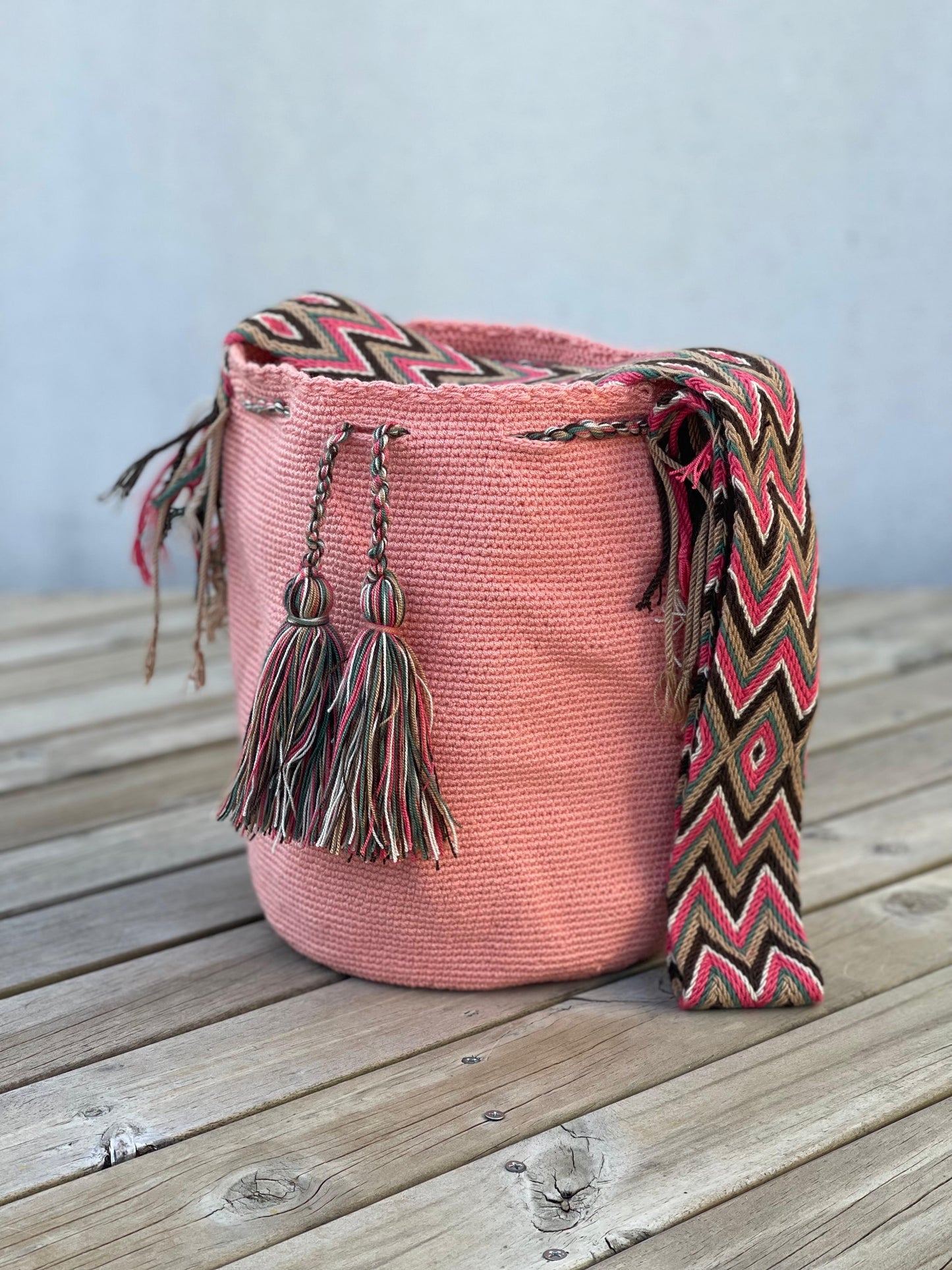 Mochila GRANDE Tonos Pastel 🎂(31x28)