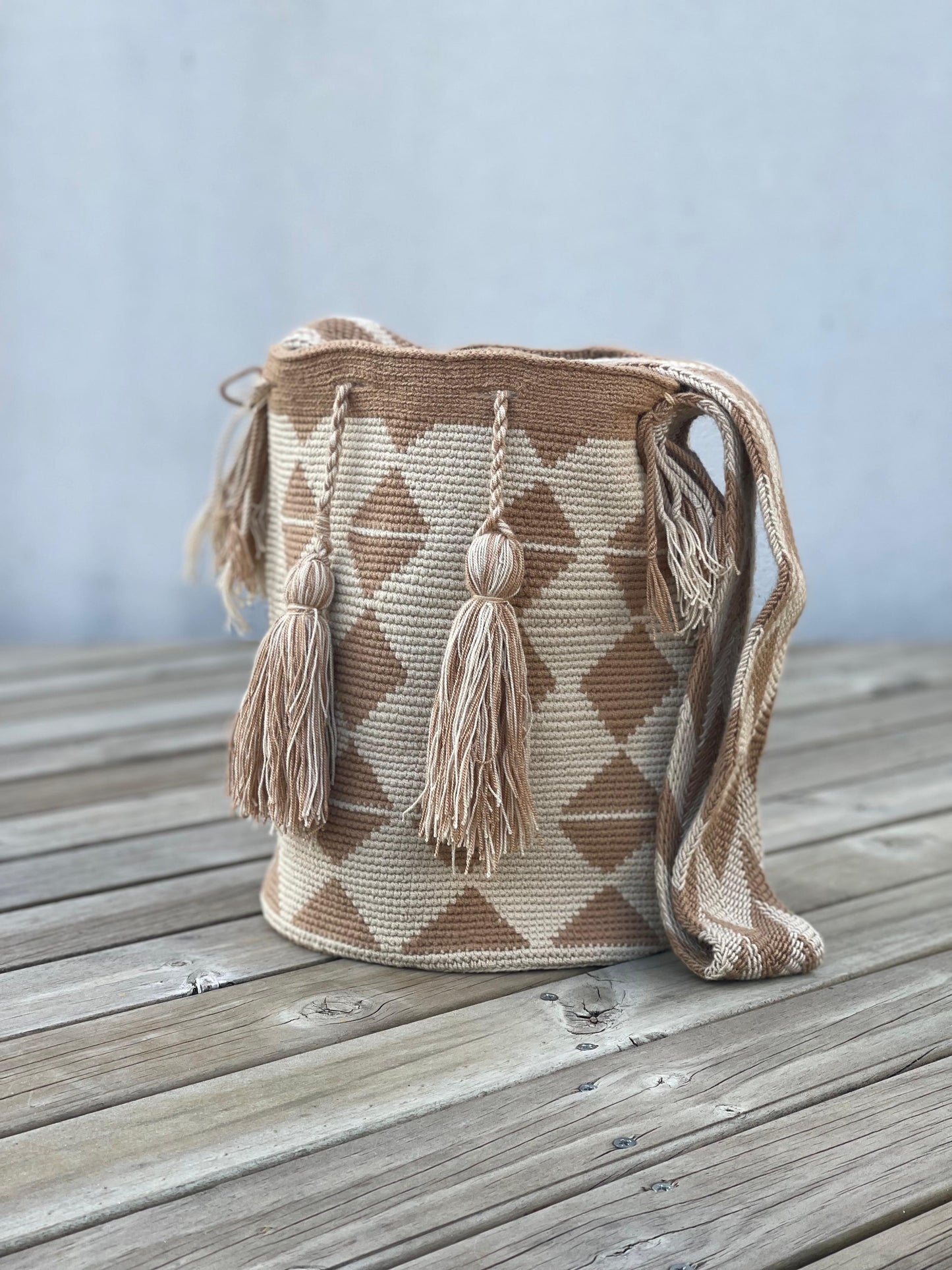 Mochila GRANDE Tonos Tierra🌤️ (31x28)
