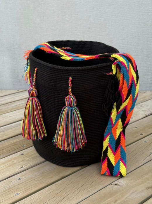 Mochila GRANDE Negra (31x28)