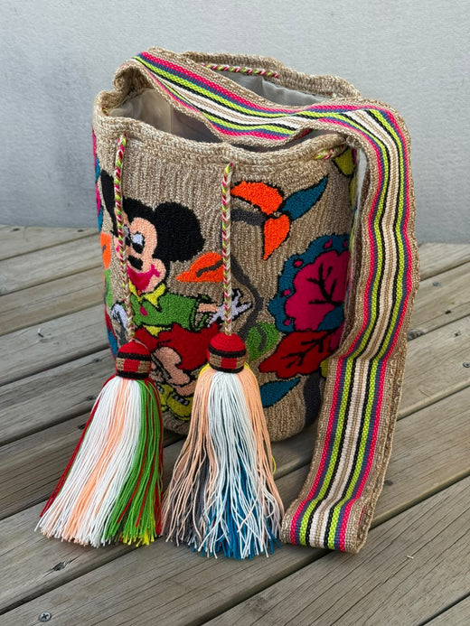 Mochila GRANDE Tapizada (31x28)