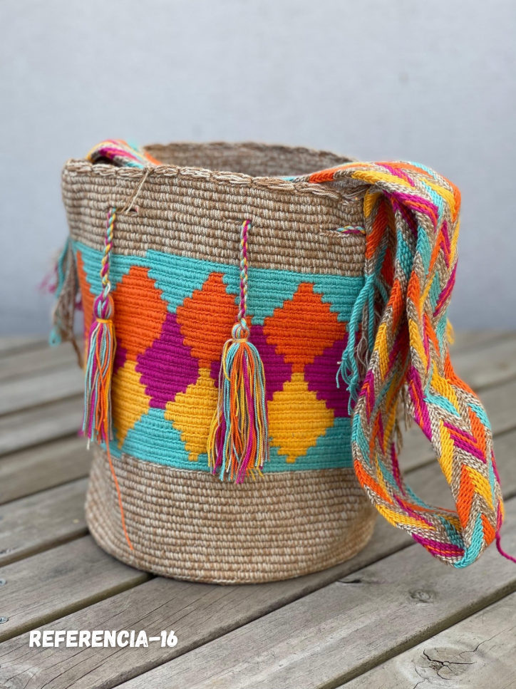 Nuanced Wayuu backpack