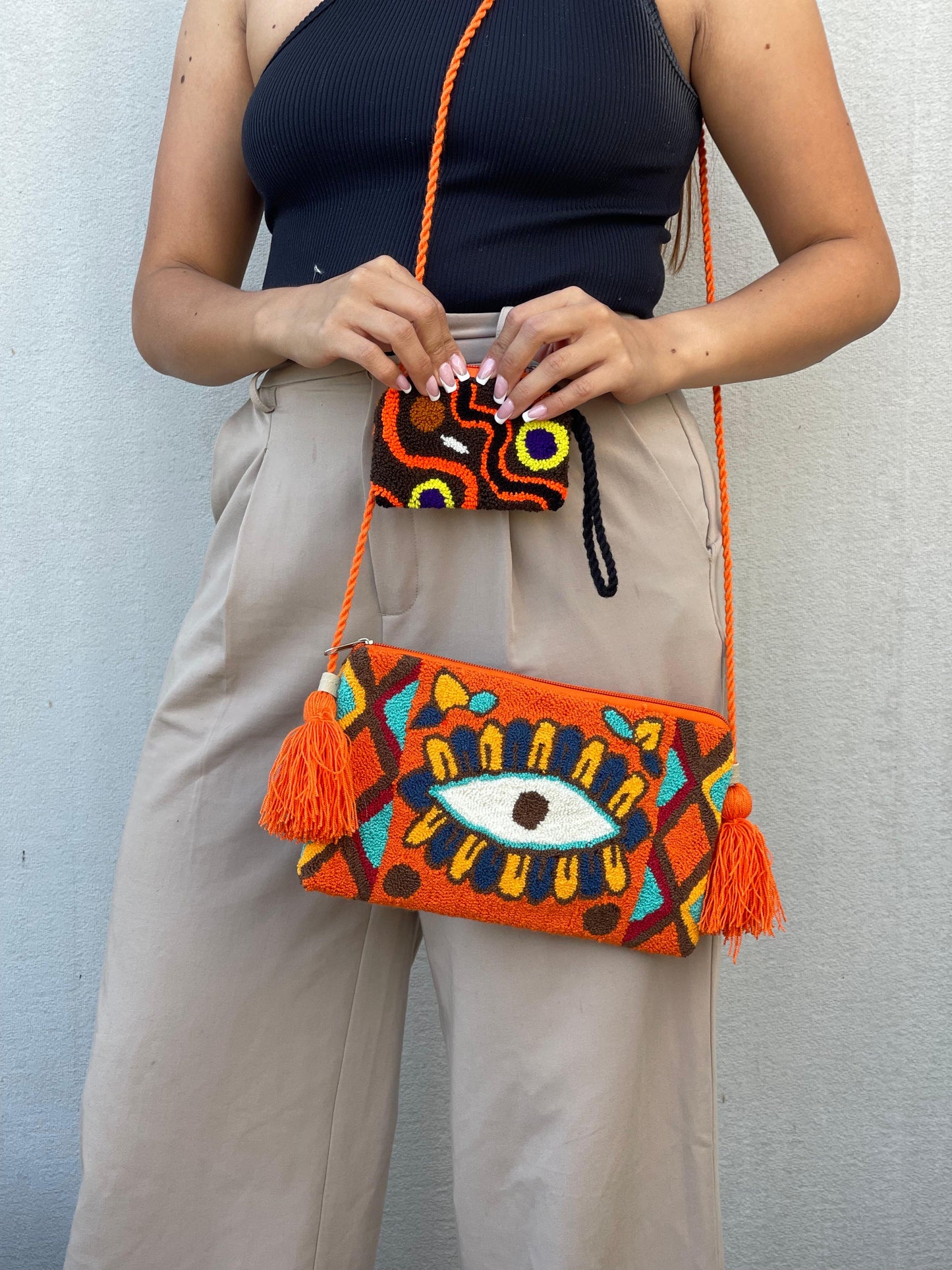 Set Wayuu⭐️- Sobre + Monedero Artesanal😍