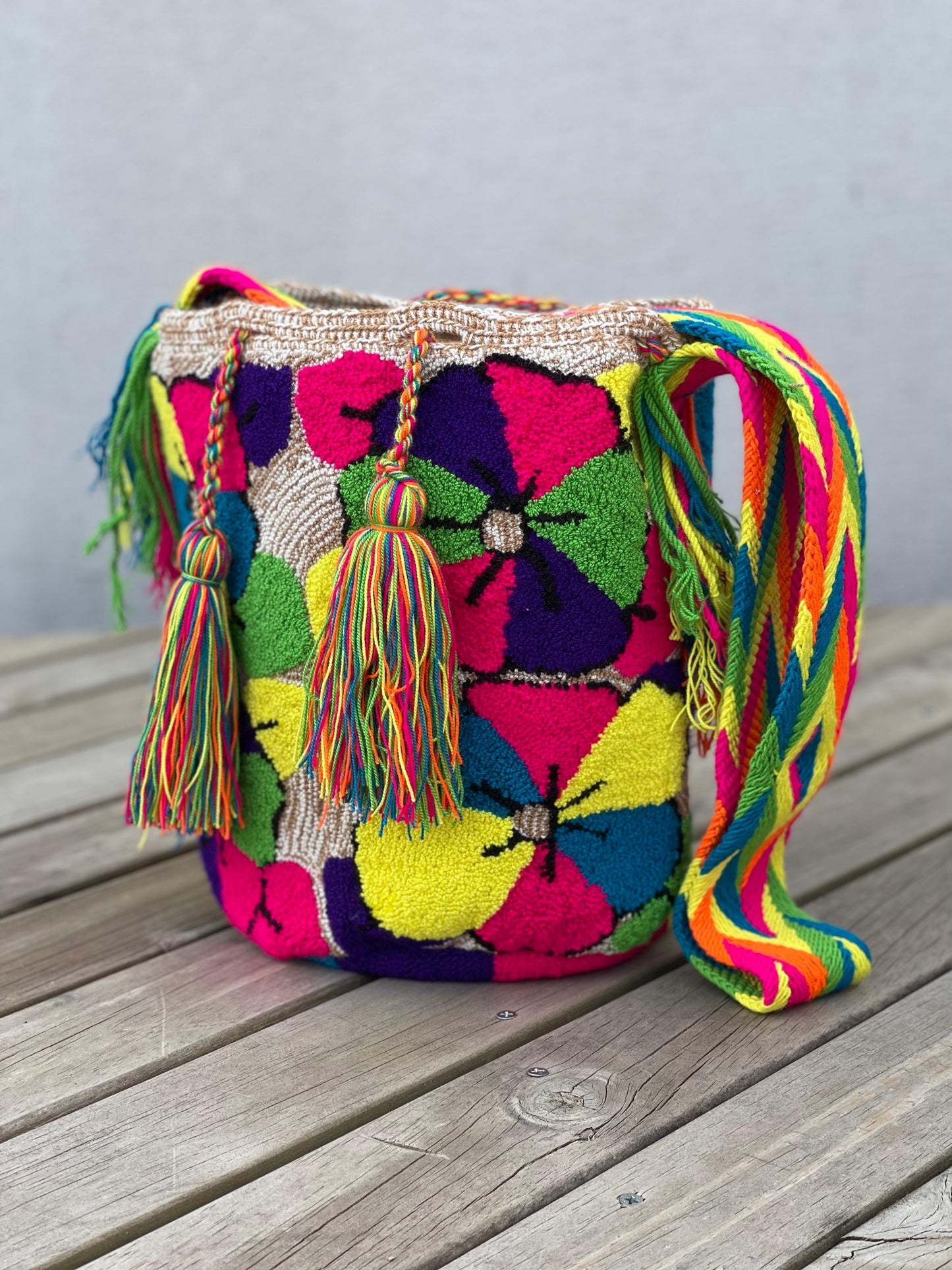 Mochila GRANDE Tapizada (31x28)🦜