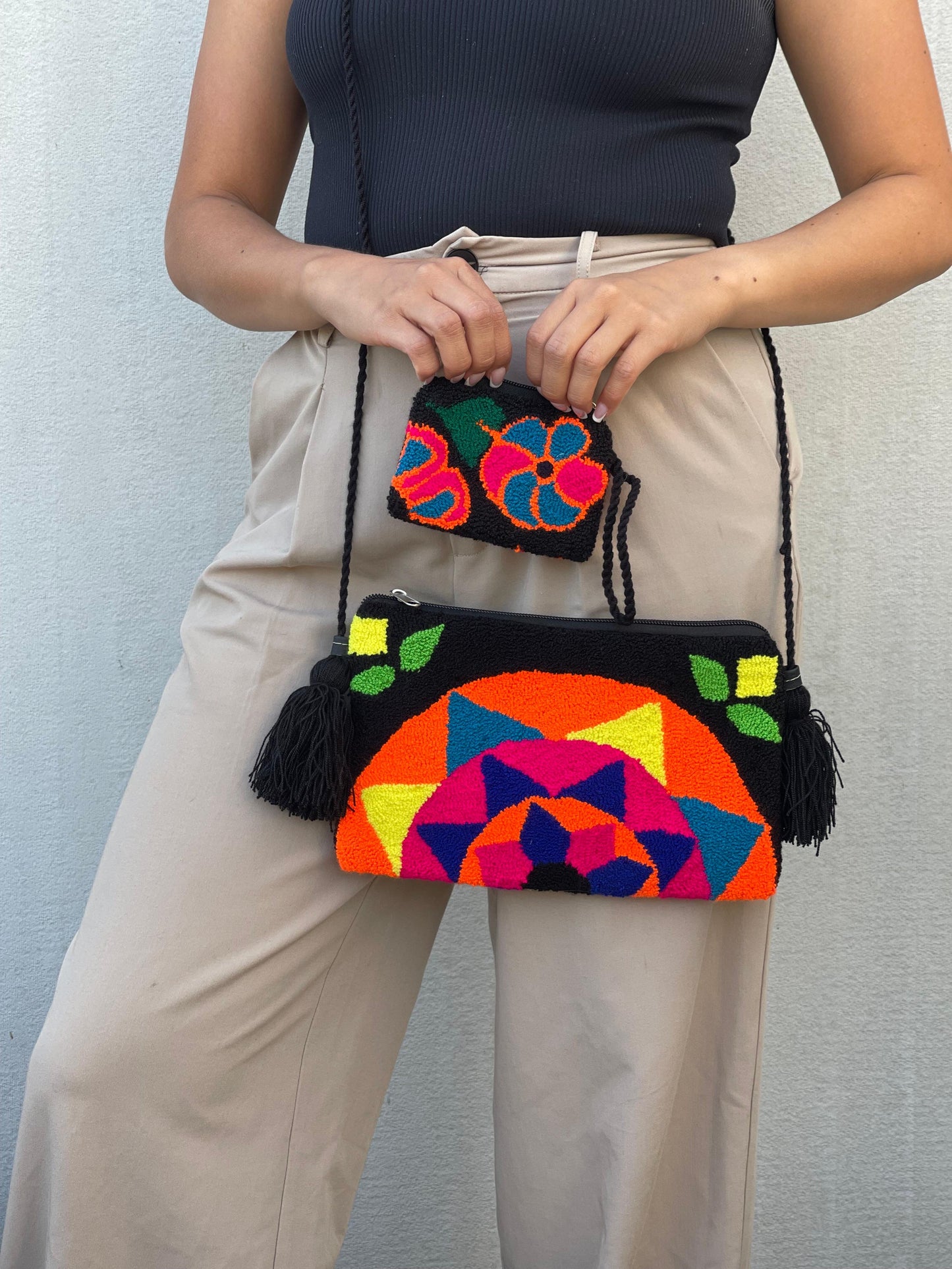 Set Wayuu⭐️- Sobre + Monedero Artesanal😍