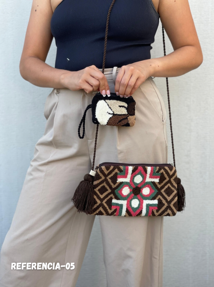 Set Wayuu⭐️- Sobre + Monedero Artesanal😍