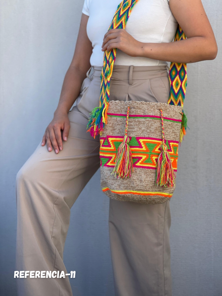 Nuanced Wayuu backpack